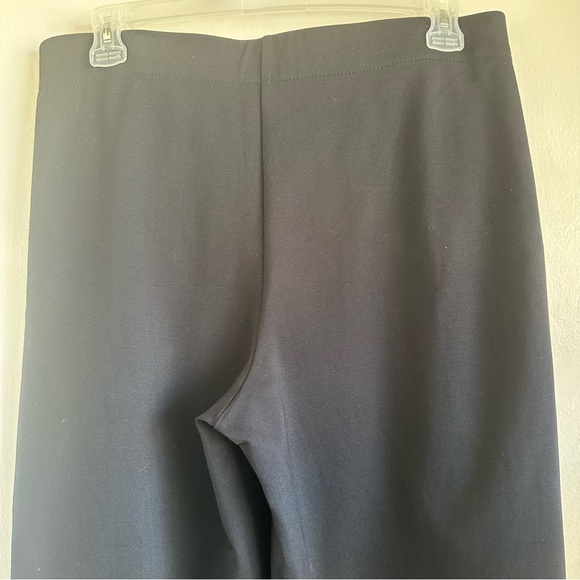 Ann Taylor The Sailor Dramatic Black Wide-Leg Stretchy Trousers Pants Size 16P - Picture 8 of 15